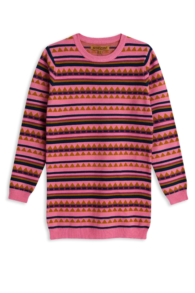 4PRESIDENT Kensley sweatjurk roze maat 128