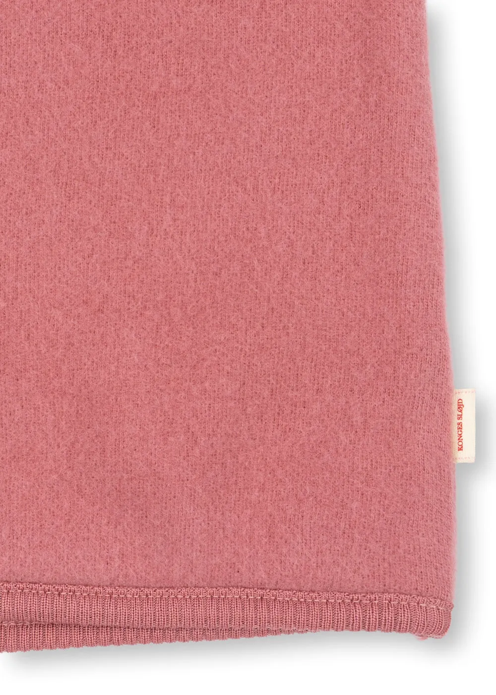 Konges Sløjd Saga vest dusty rose wol fleece