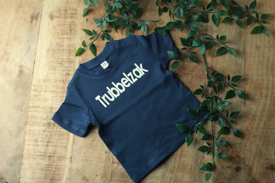 Een presentje Trubbelzak T-shirt kind katoen