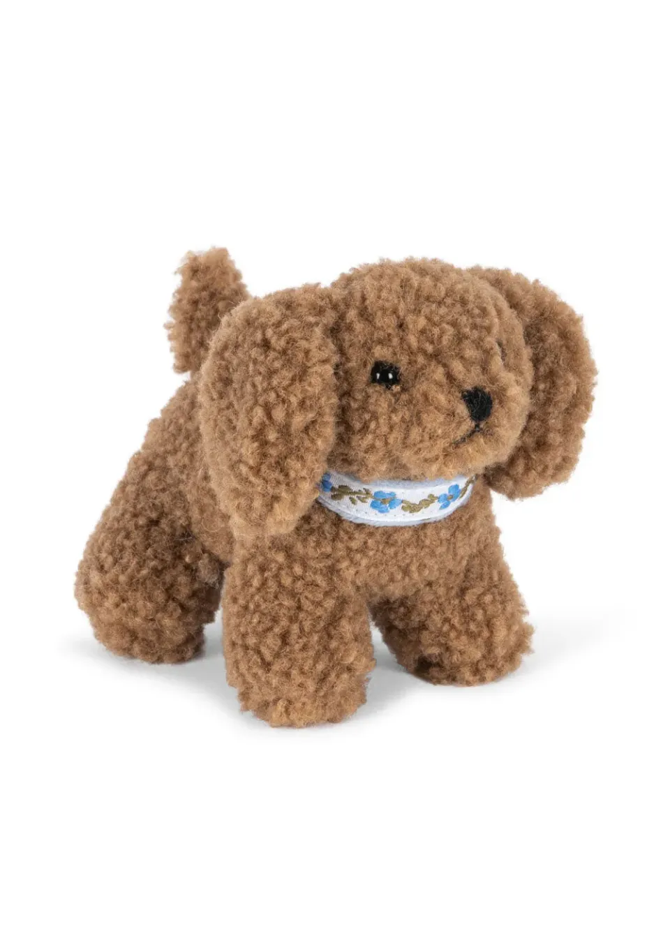 Konges Sløjd Puppy Knuffel dog met belletje zacht