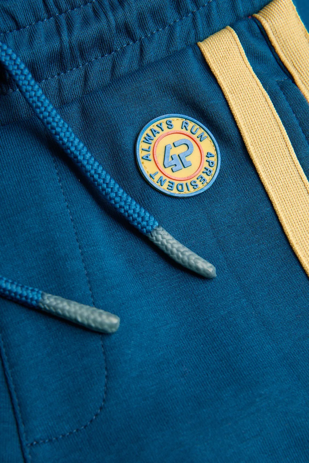 4President Gabe Blue jogger jongens zijstreep