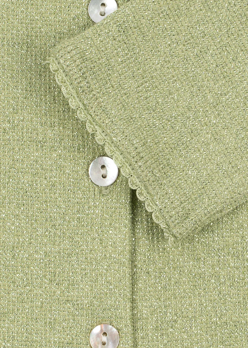 Konges Sløjd Roli vestje leek green lurex