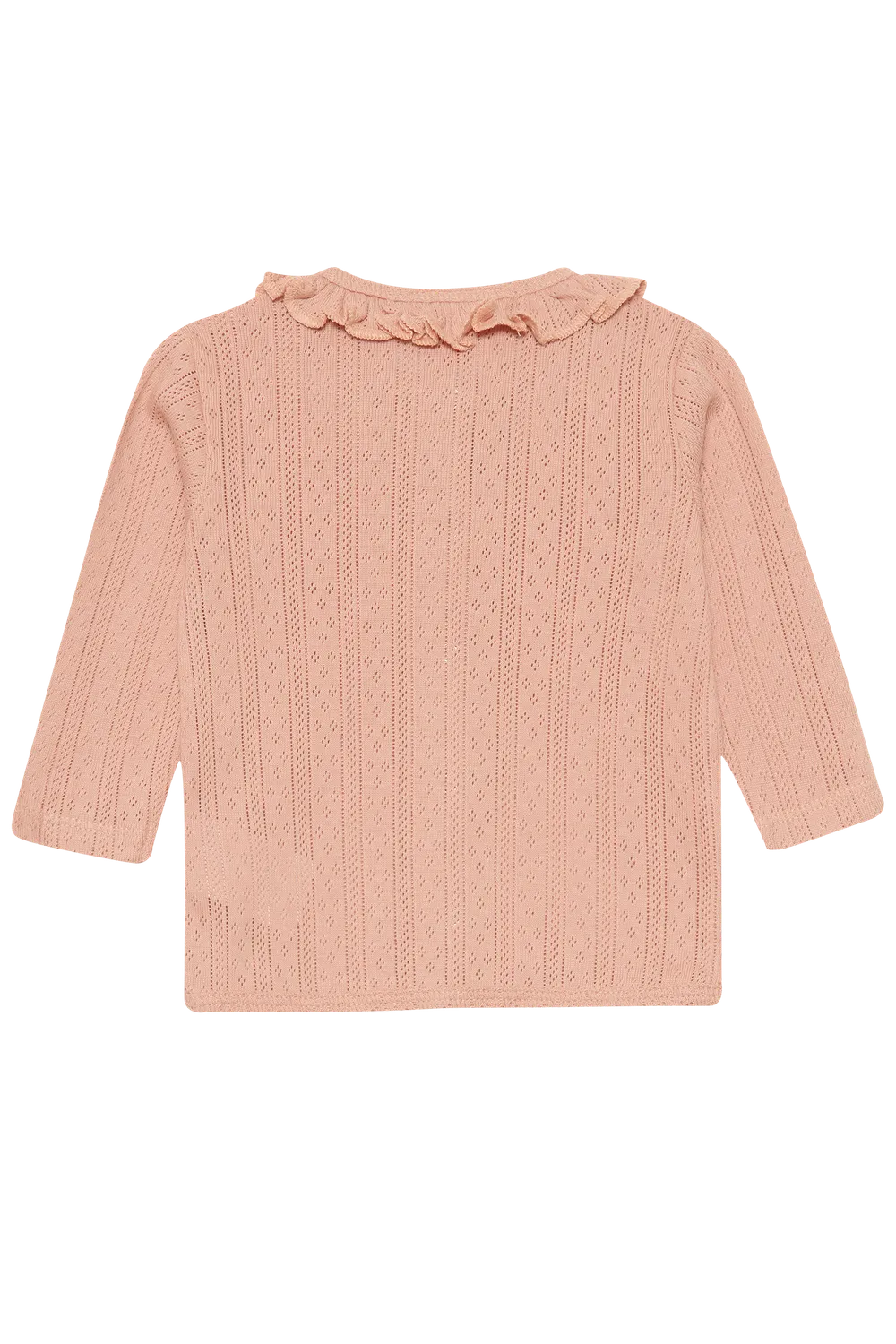 4President Zita Vest baby meisjes roze pointelle