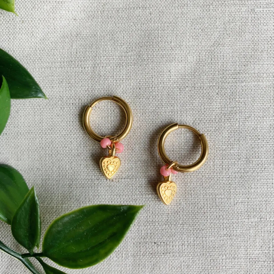 SODA FASHION Ibiza Hartje bedel goud hartje