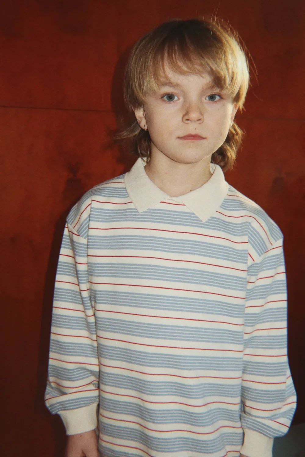 Konges Sløjd Spotty sweater tocororo stripe biokatoen