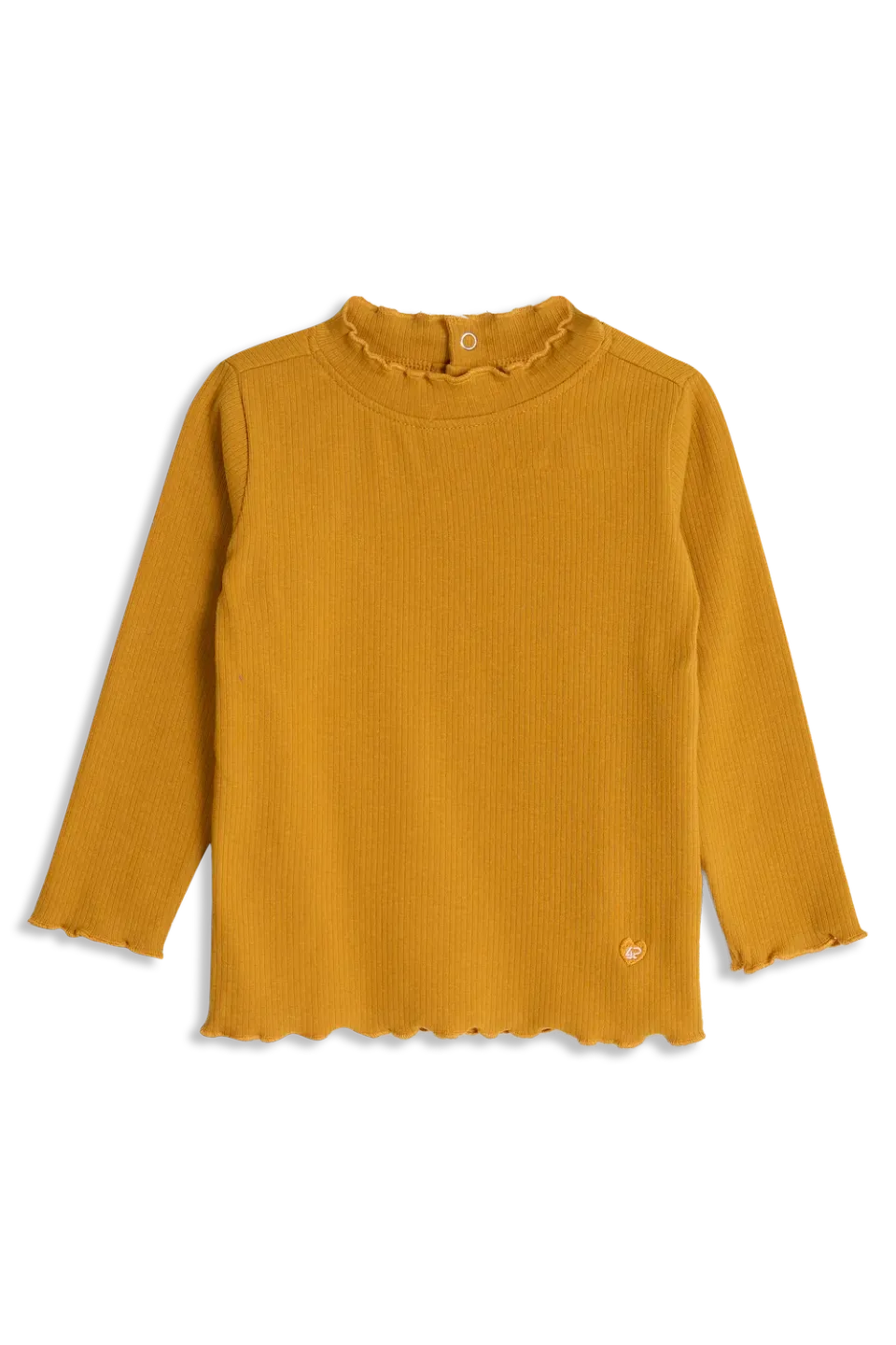 4President Bregje longsleeve meisjes geel katoen