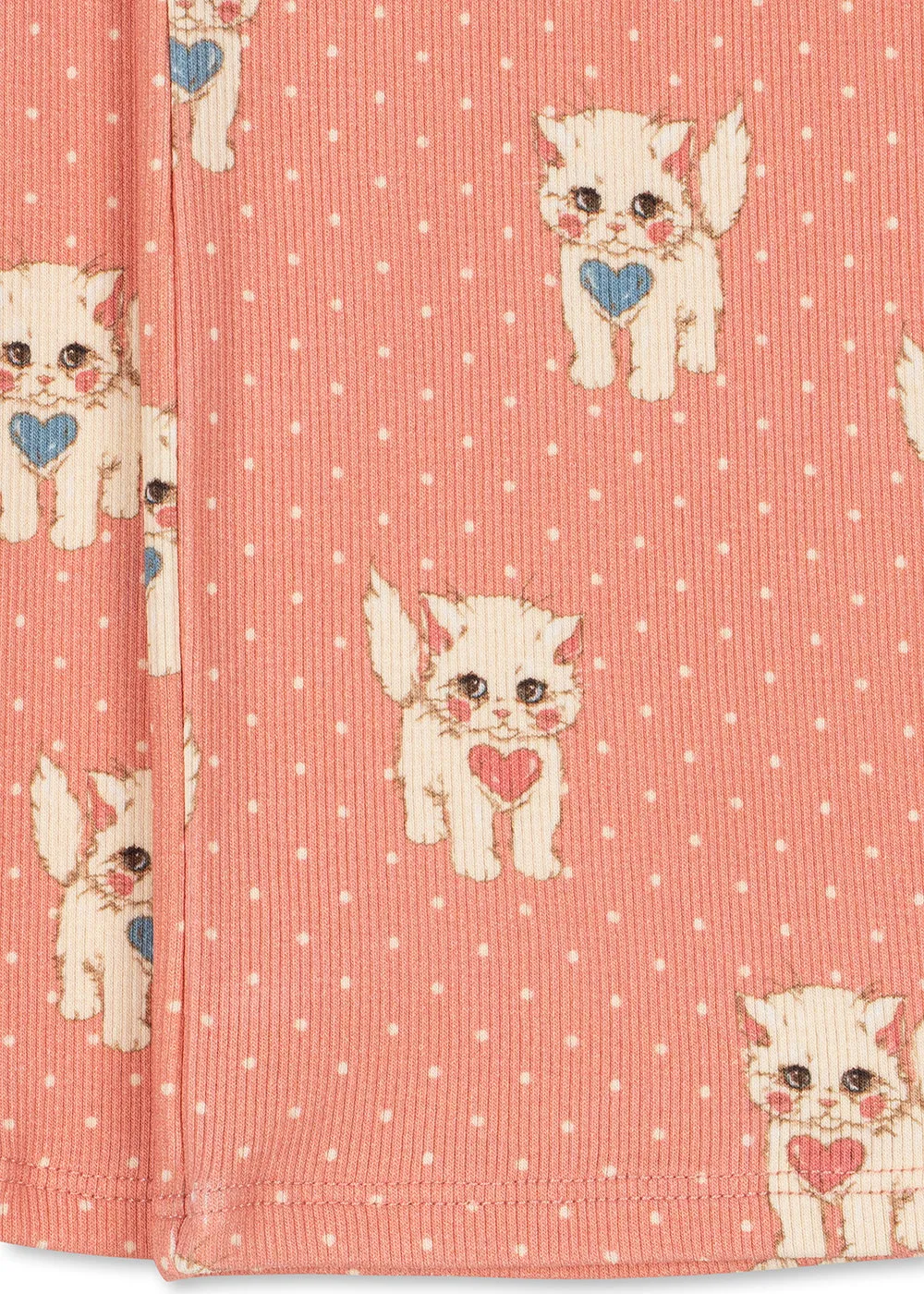 Konges Sløjd Ella broek ciao miao rose rib bio