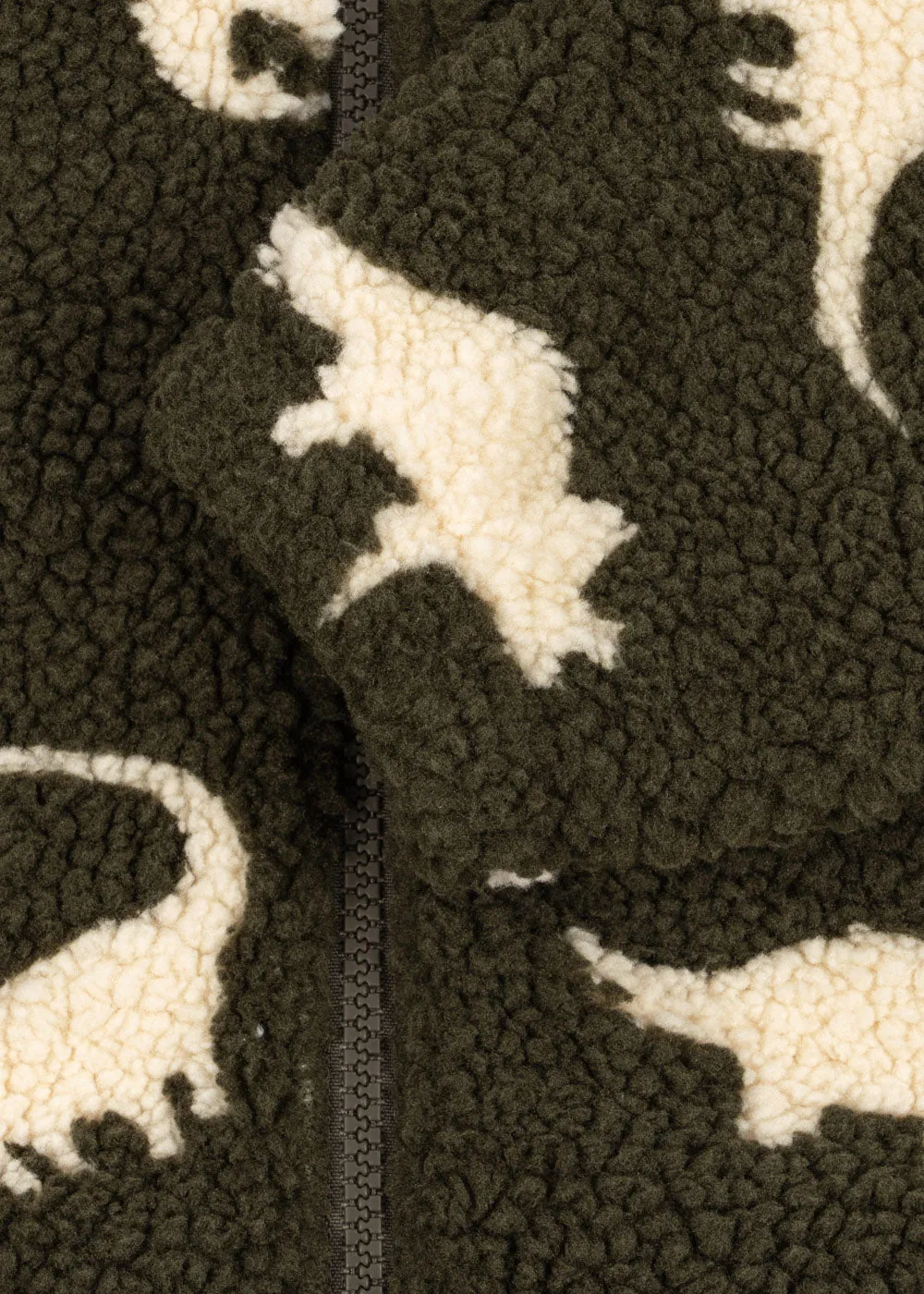 Konges Sløjd Jody teddyjas dino silhouette fleece