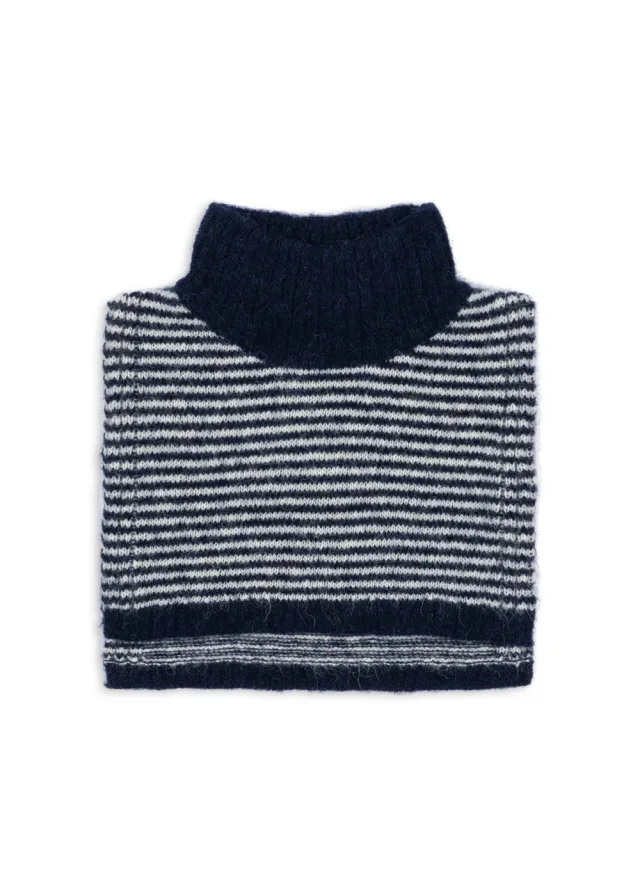 Konges Sløjd Berle nekwarmer ensign blue wolmix