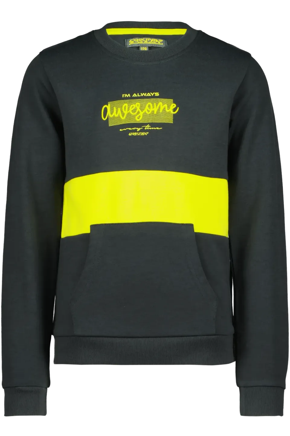 4President Idas Unexplored sweater jongens katoen