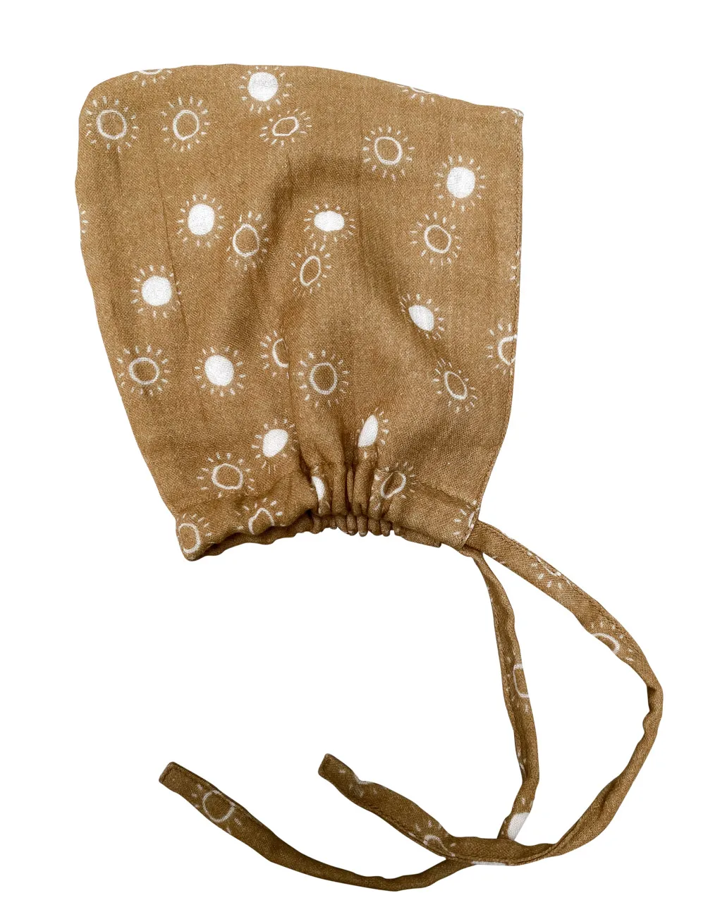 The Mompany Drawstring Bonnet Sunny babymutsje strik