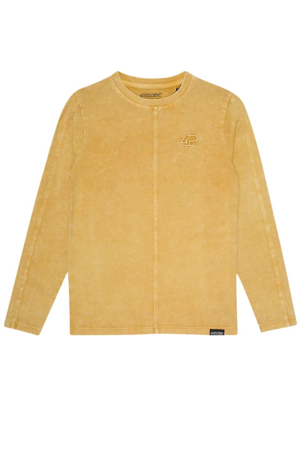 4President Noud Sand longsleeve zand katoenmix