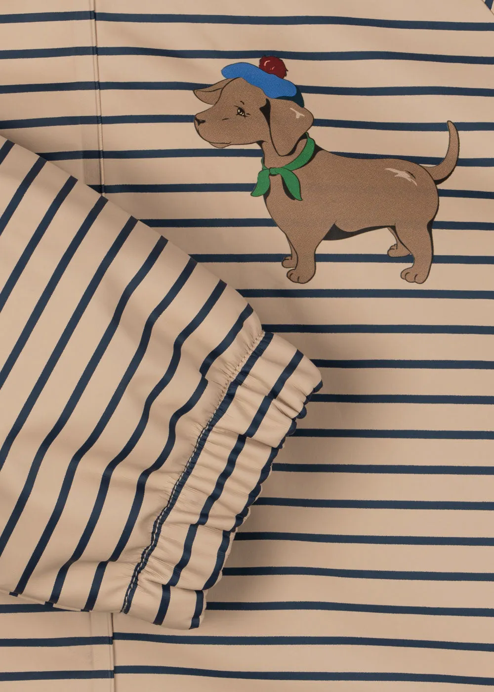 Konges Sløjd Rainy Palme regenjas stripe la mer