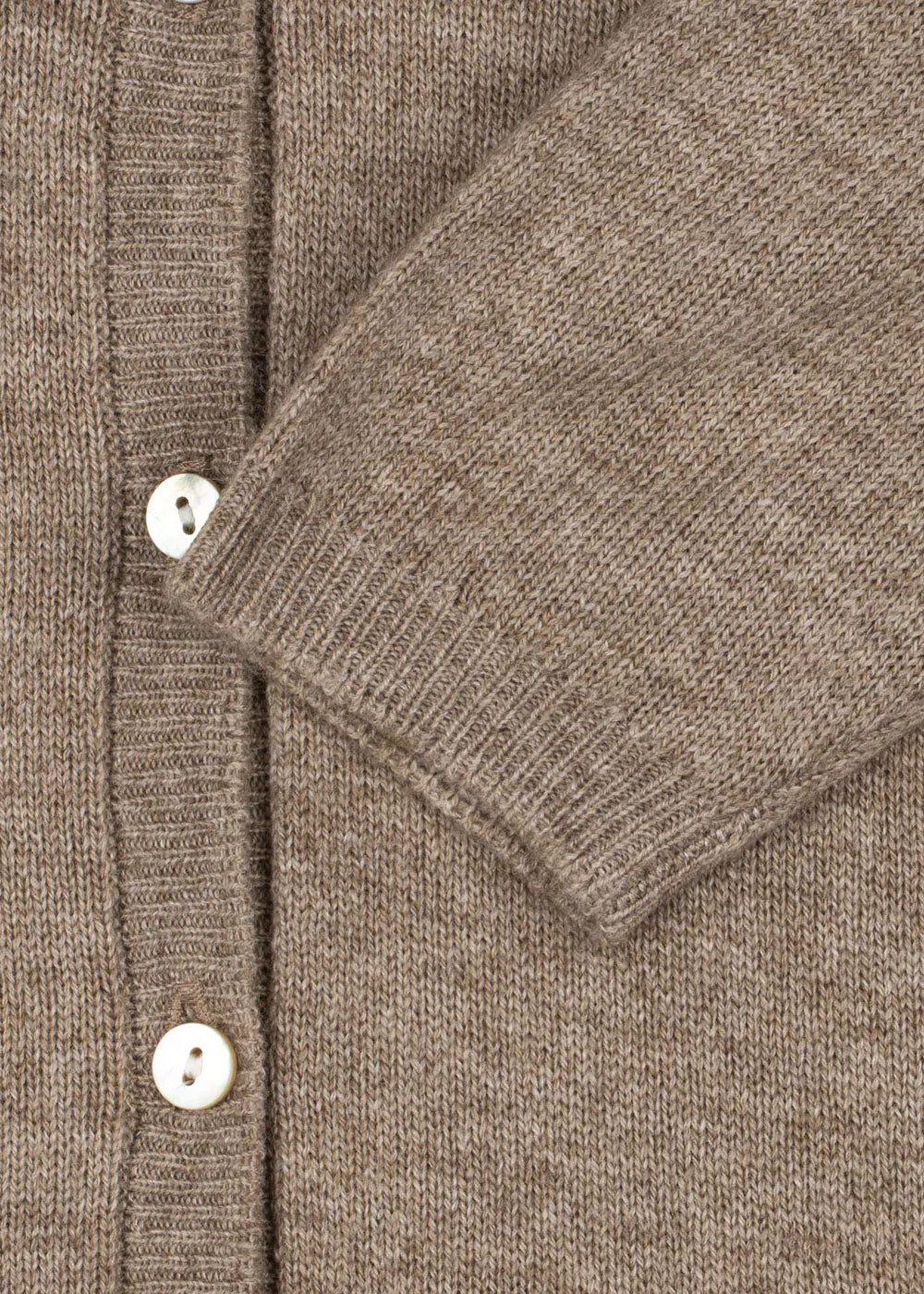 Konges Sløjd Mattou gebreide romper light brown wol