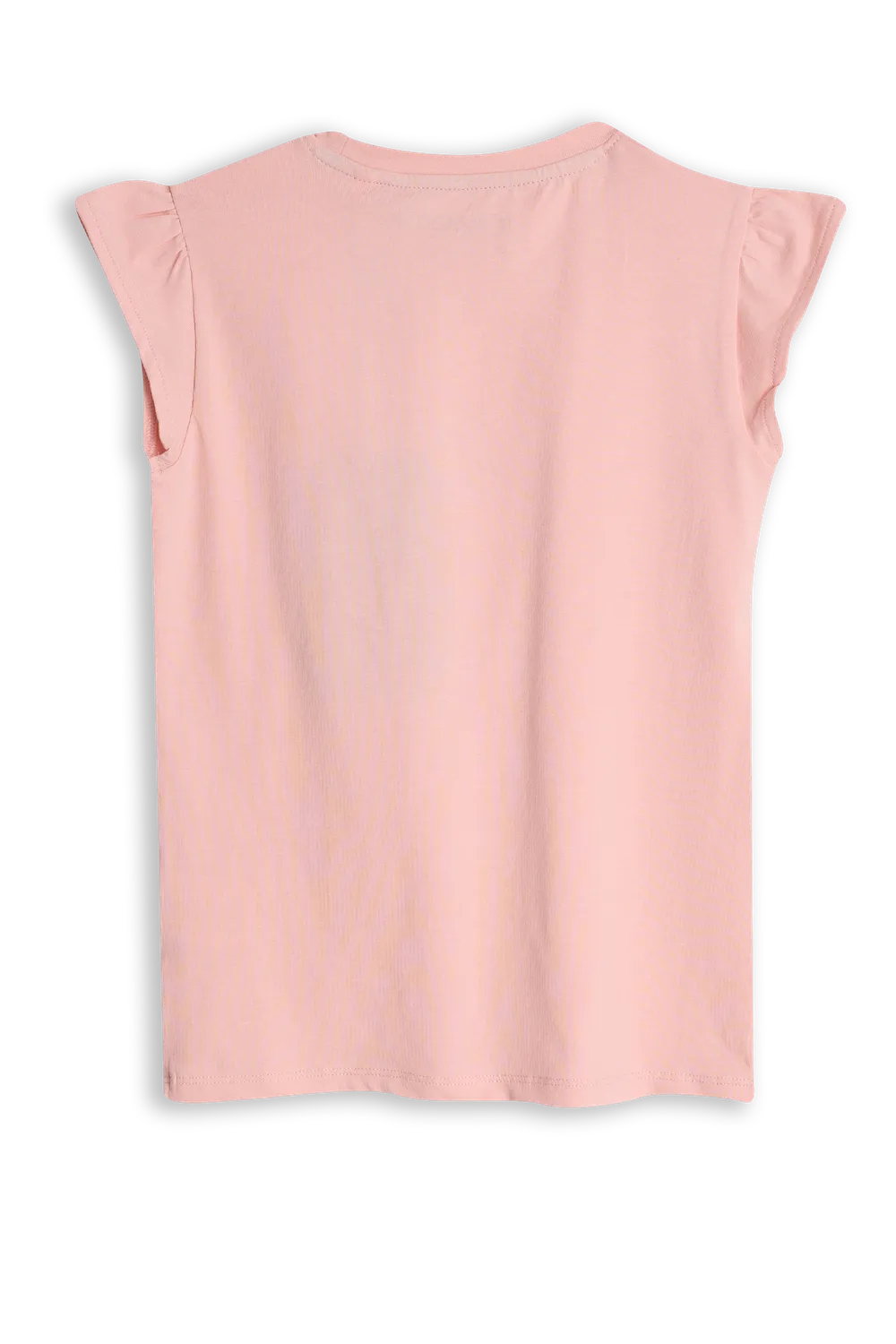 4PRESIDENT Berra T-shirt Powder Pink ruches katoen