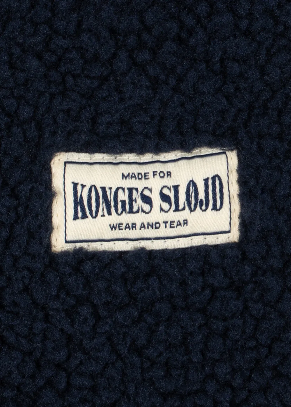 Konges Sløjd Jody bodywarmer teddy total eclipse zacht