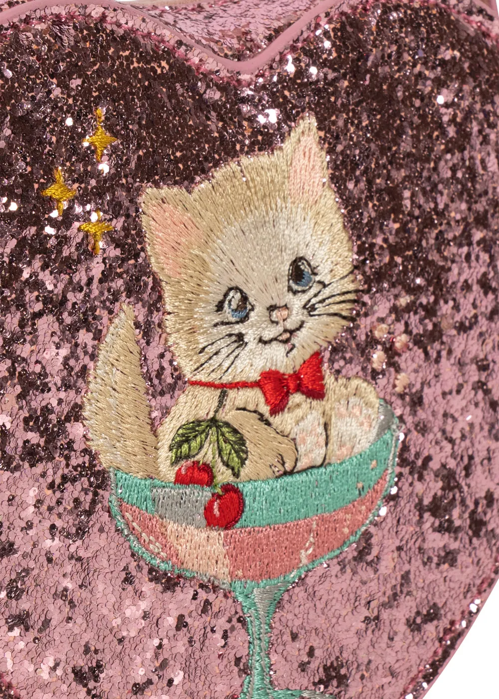 Konges Sløjd Tut tas schoudertas kitty glitter
