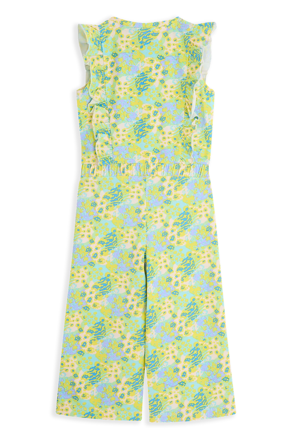 4President Natalee.WD jumpsuit yellow meisjes katoen
