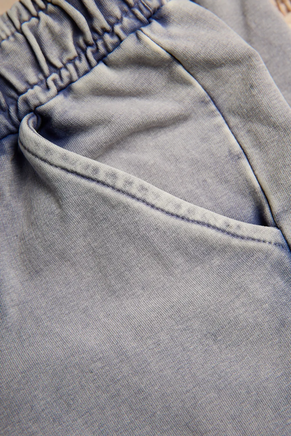 4PRESIDENT Robin Light Blue broek washed