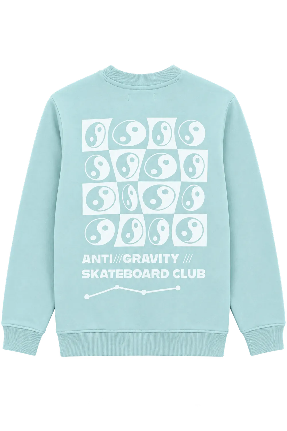 4President Laurens3 sweater blauw katoen