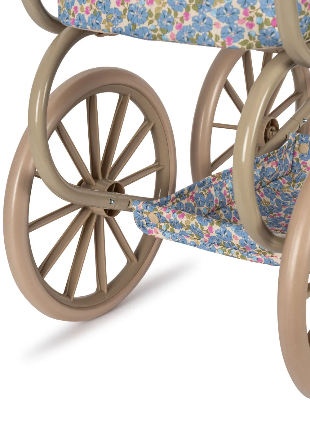 Konges Sløjd Minnie poppenwagen fleur rosier katoen
