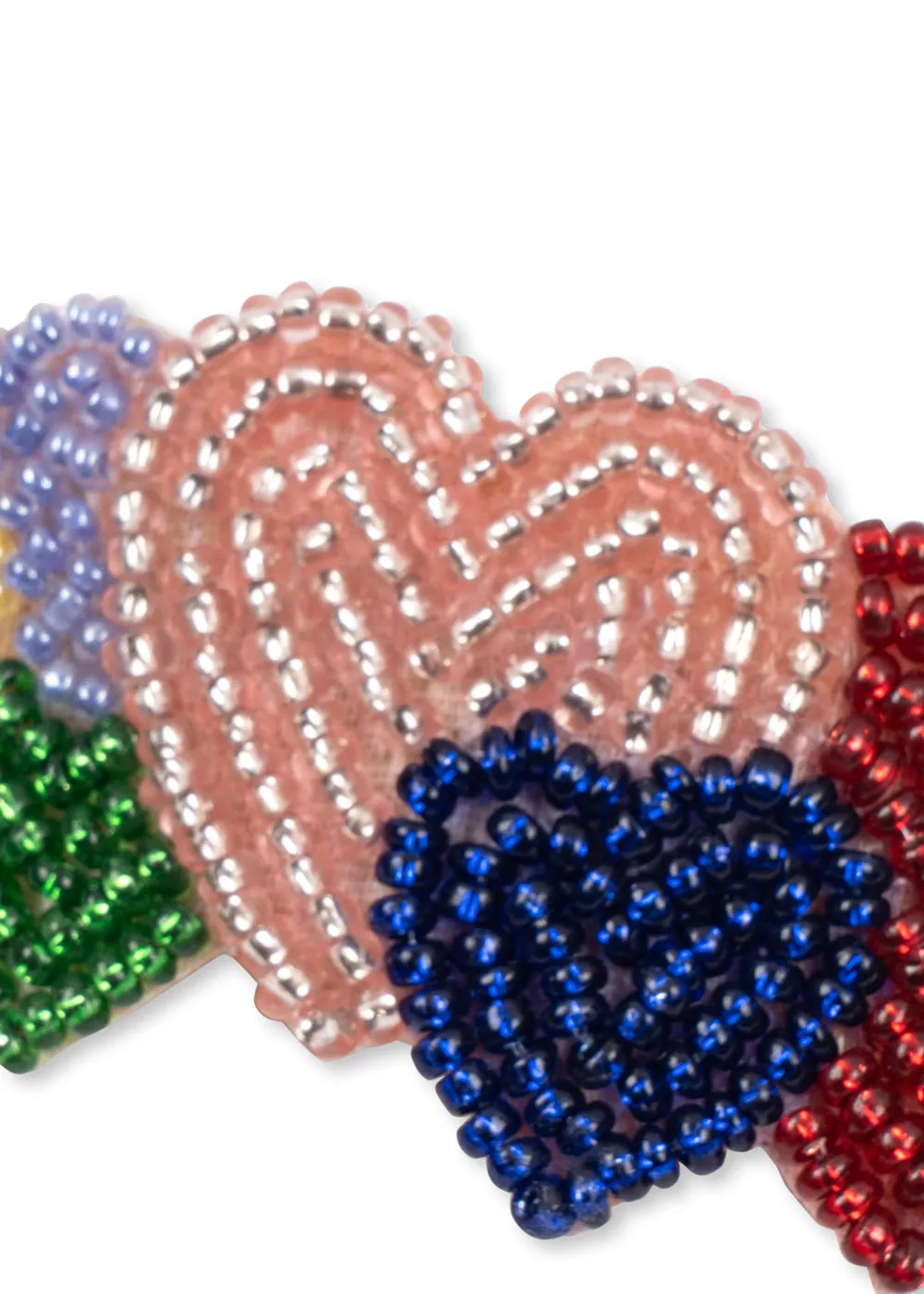 Konges Sløjd Coeur Haarclip Coeur Coloré Glas