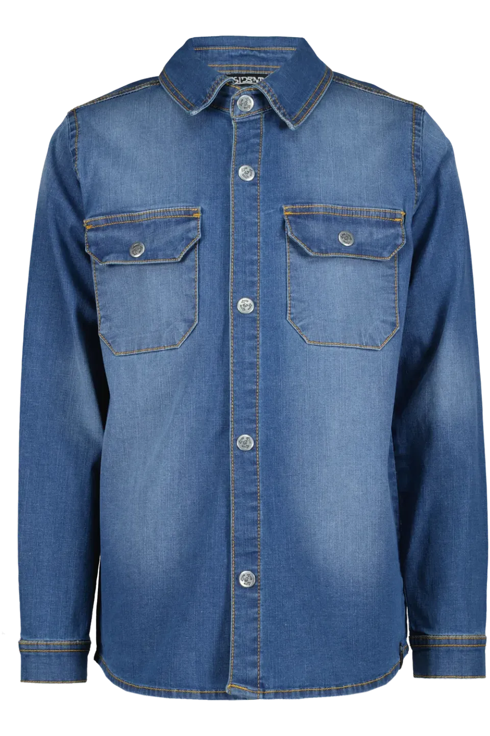 4President Hano Mid Blue overhemd jongens denim