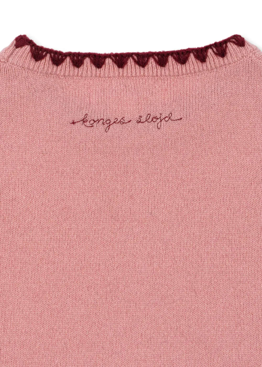 Konges Sløjd Collette jurk pale blush wol
