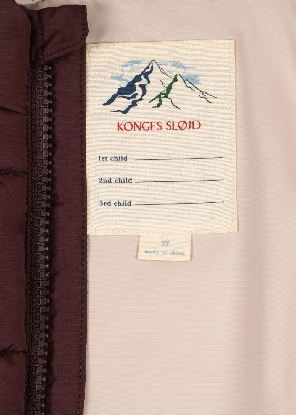 Konges Sløjd Alpi Jas Decadent Chocolate puffer