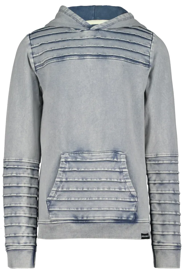 4PRESIDENT Tarik Bleach jongens sweater capuchon