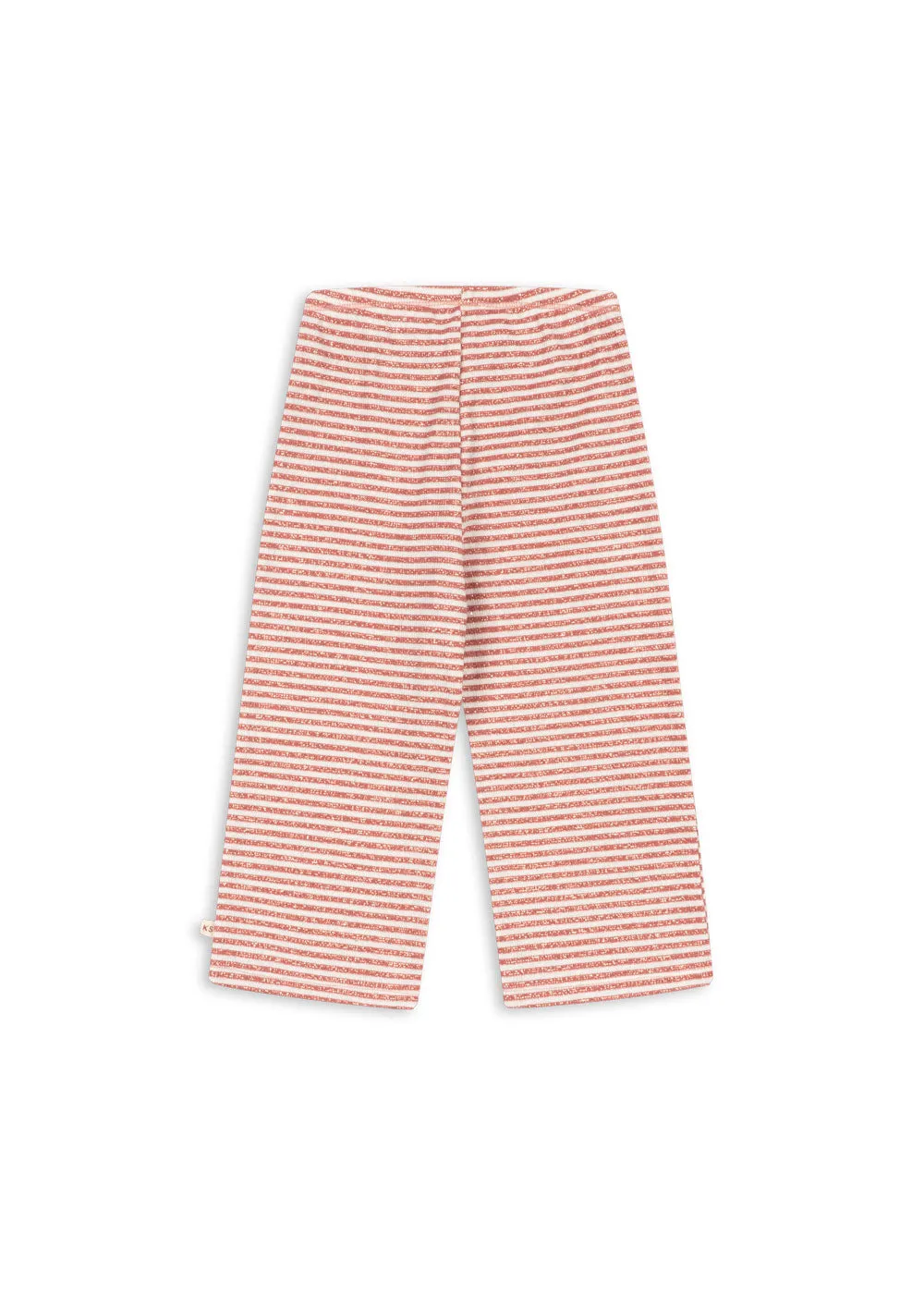 Konges Sløjd Roli flared broek rose cream stripe