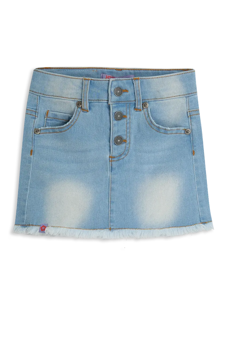 4President Neva Light Blue rok lichtblauw denim