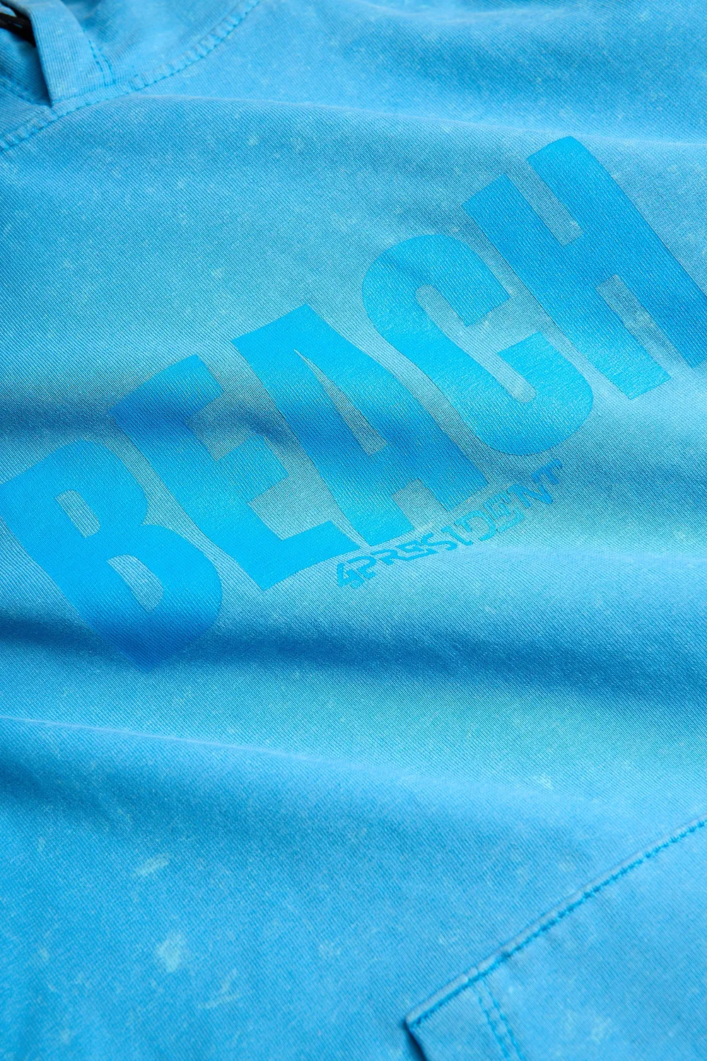 4President Ruben hoodie jongens blue aster surf