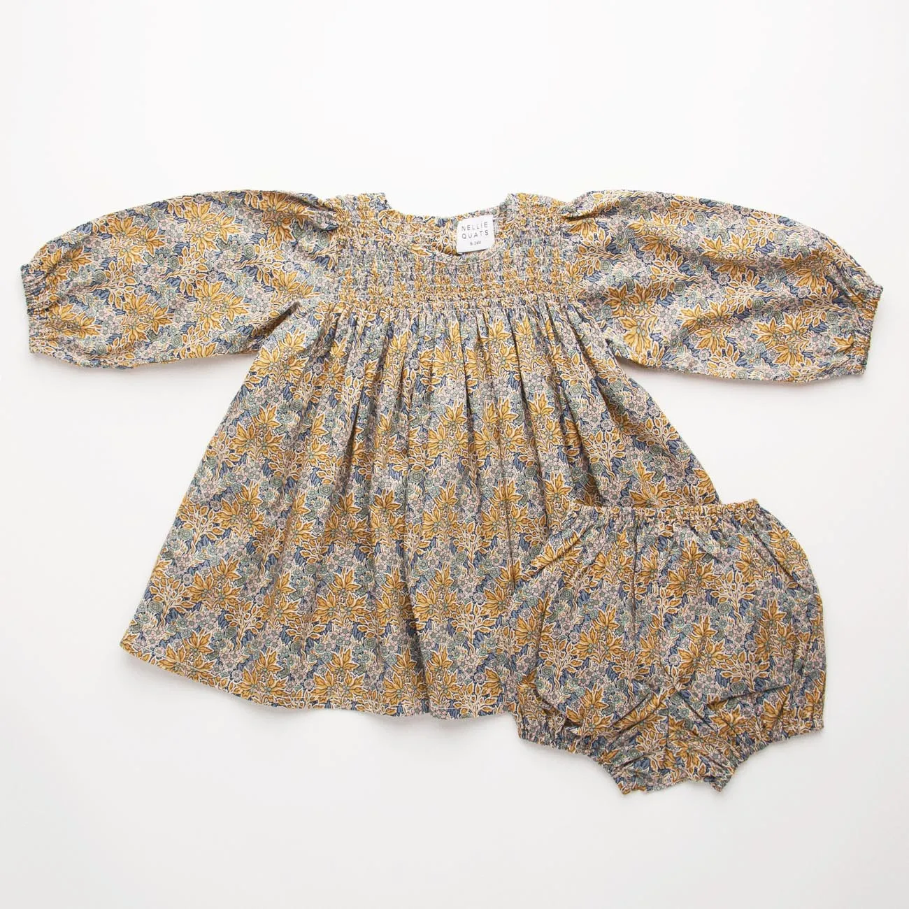 The Mompany Draughts jurk bloomer set Aubrey katoen