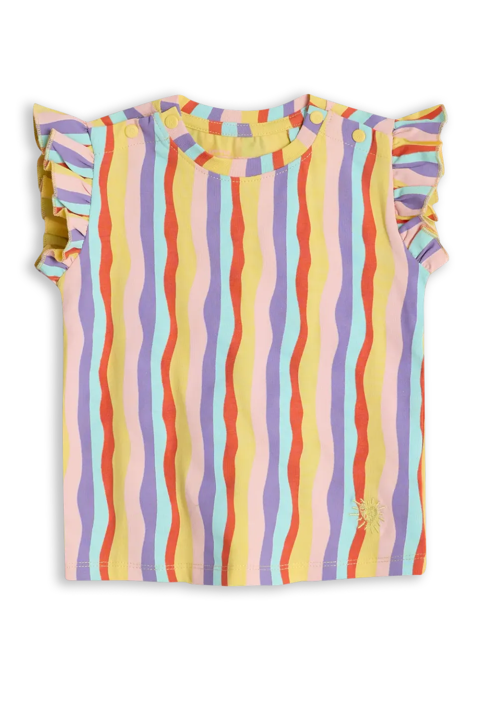 4PRESIDENT Dewi Powder Pink shirt gestreept katoen