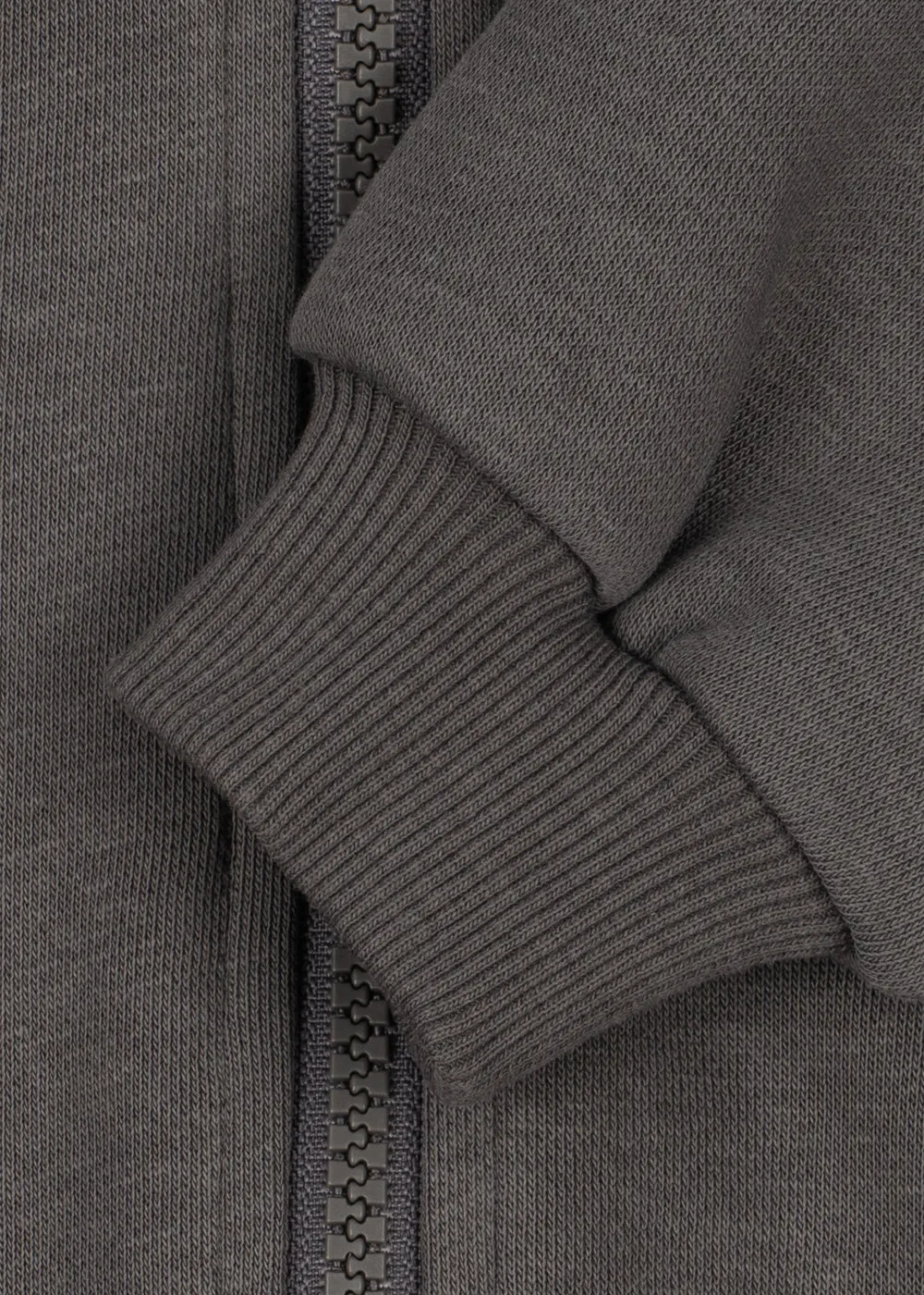 Konges Sløjd Lou hoodie magnet met rits biokatoen