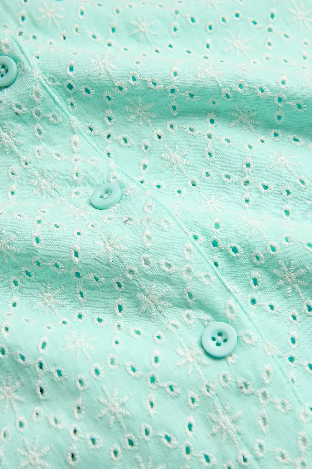 4PRESIDENT Basma Water ballet shirt turquoise katoen