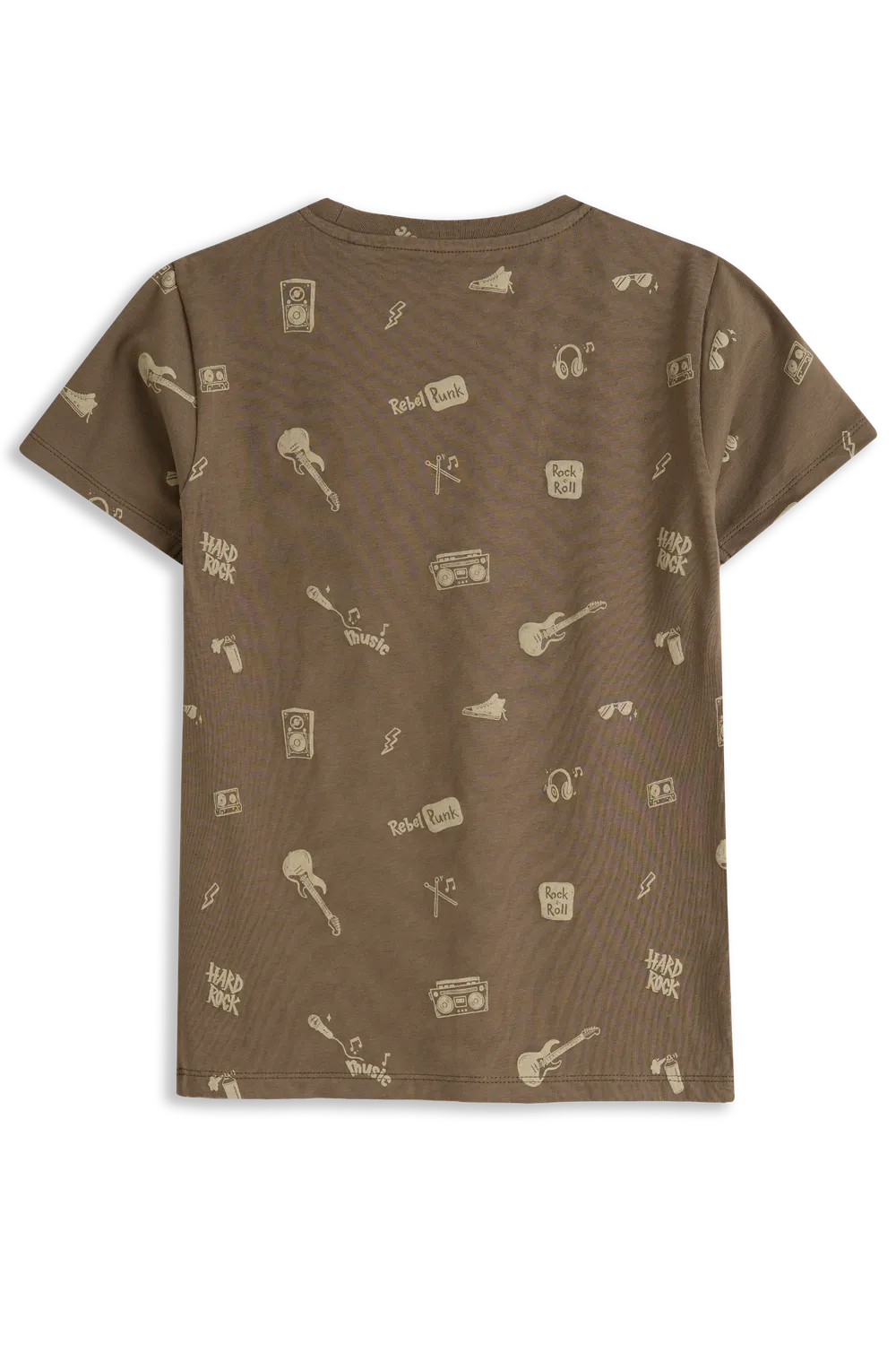 4President Boris Stone gray T-shirt jongens