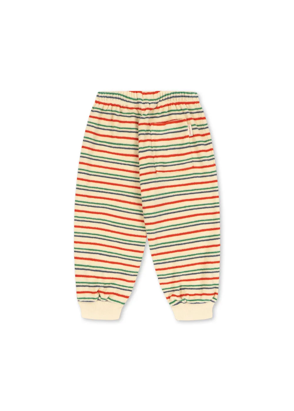 Konges Sløjd Itty sweatbroek kick stripe biokatoen