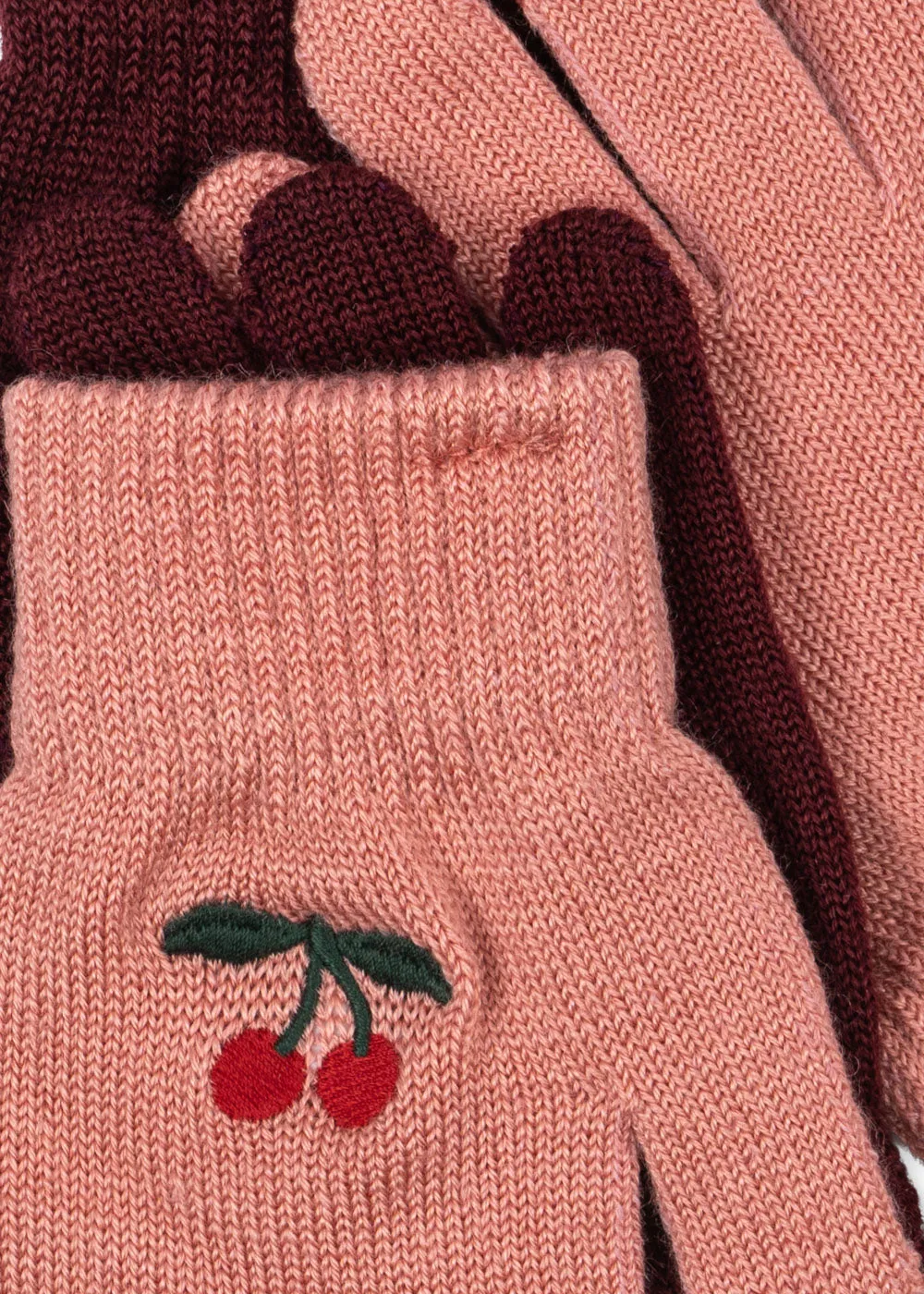 Konges Sløjd Filla Handschoenen sorbet 2-pack wolmix