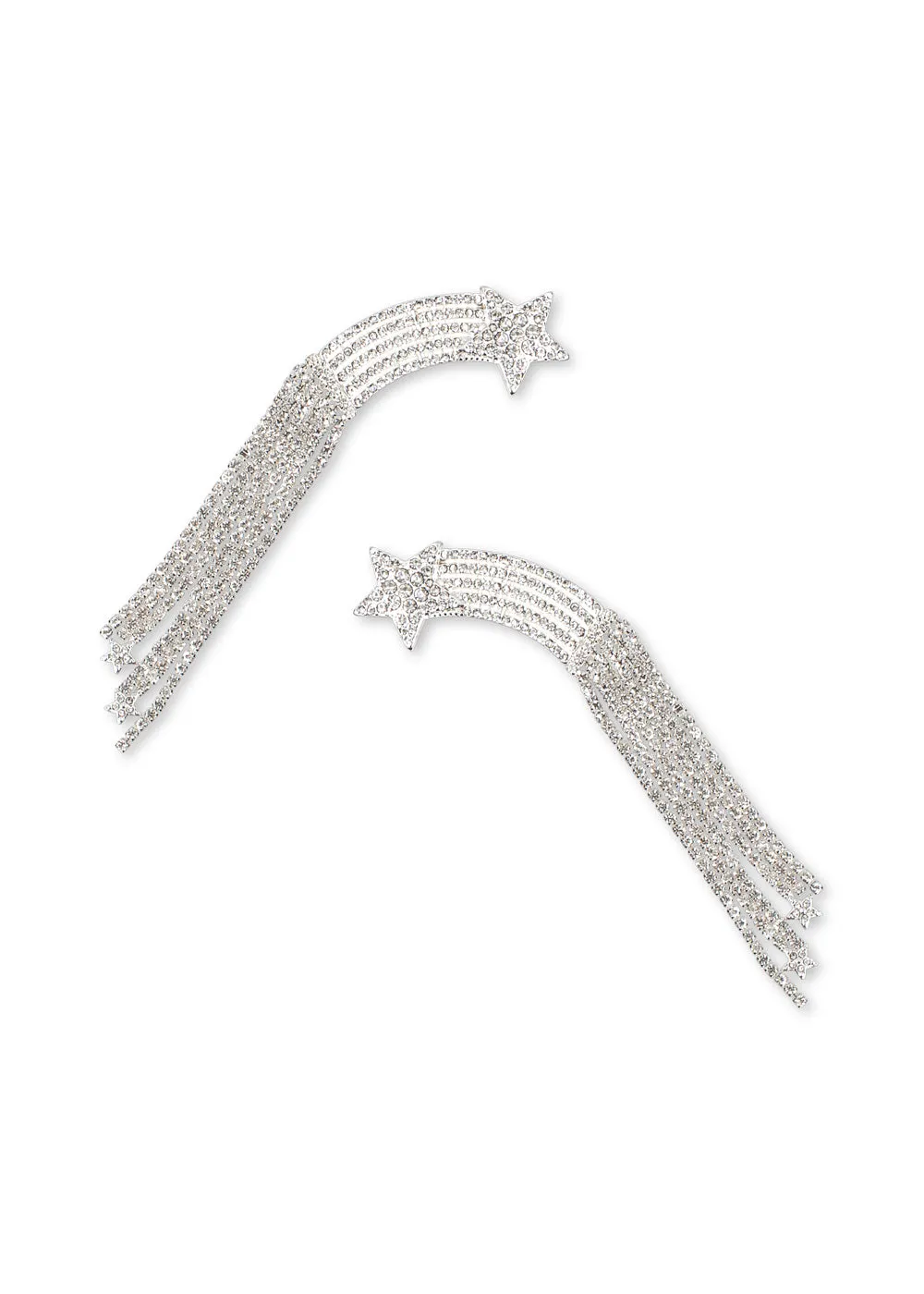 Konges Sløjd Sparkly Haarspeldjes silver mix 2 stuks ster