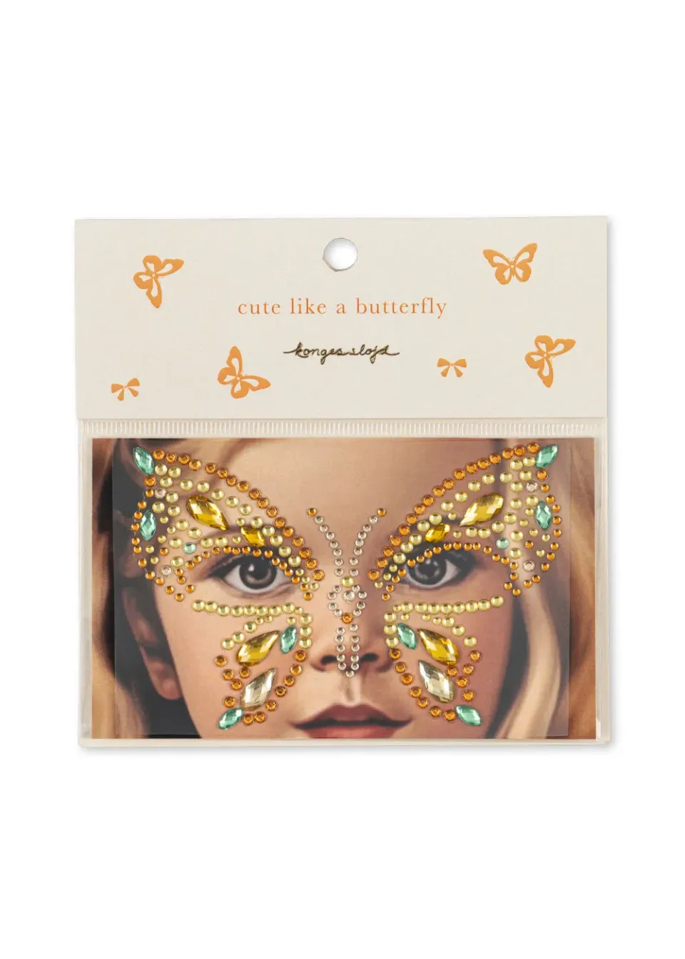 Konges Sløjd Vlinder Edelstenen lemonade face gems
