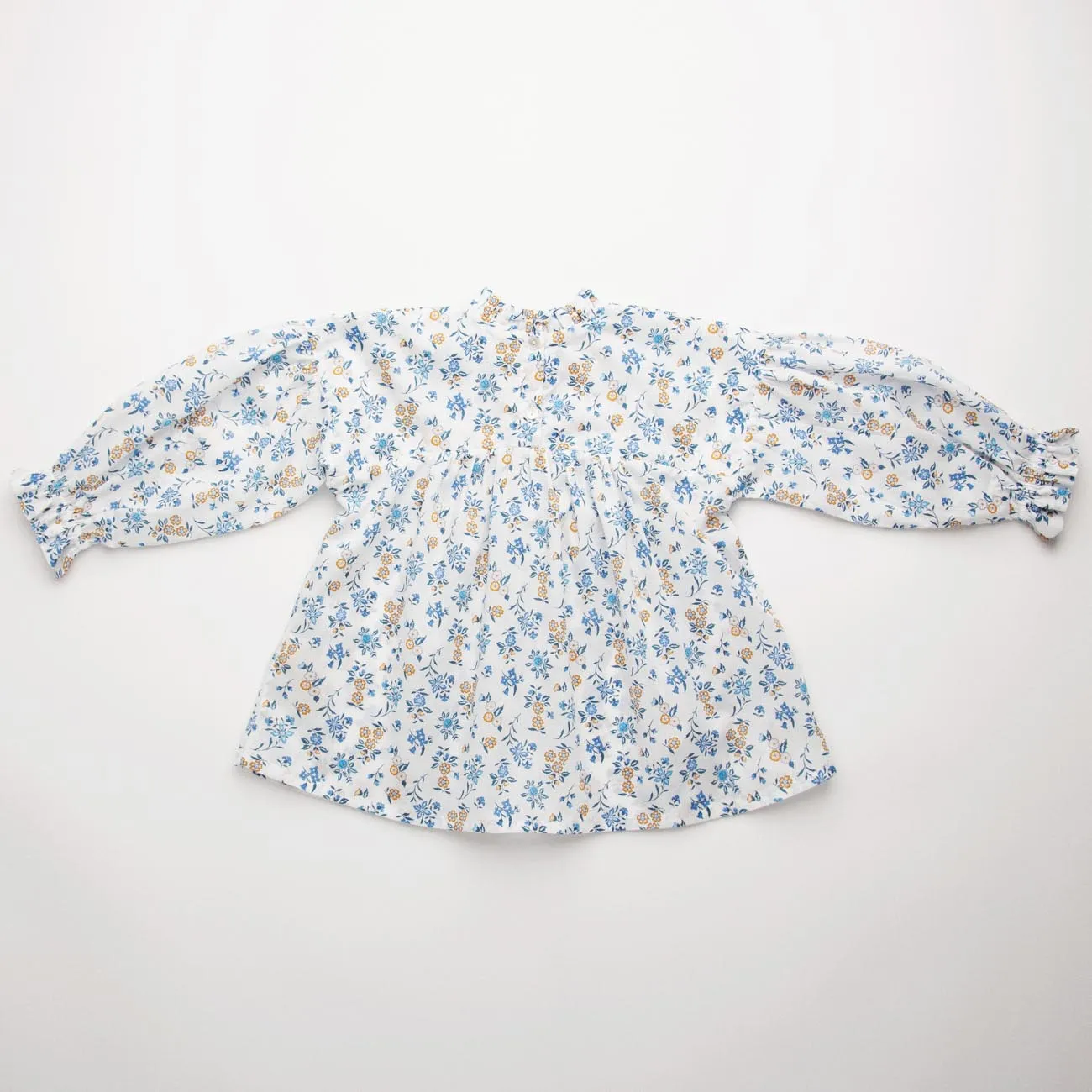 The Mompany Kiss Chase blouse katoen Liberty