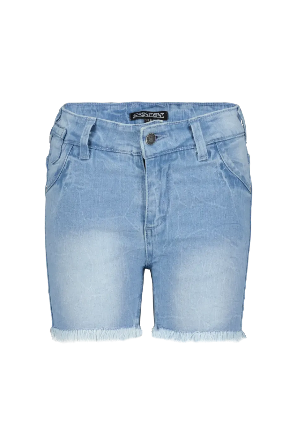 4PRESIDENT Lily Light Blue meisjes short denim