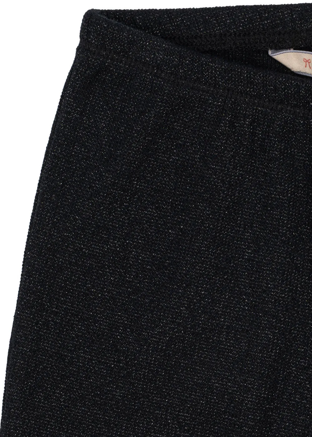 Konges Sløjd Roli flared broek zwart lurex