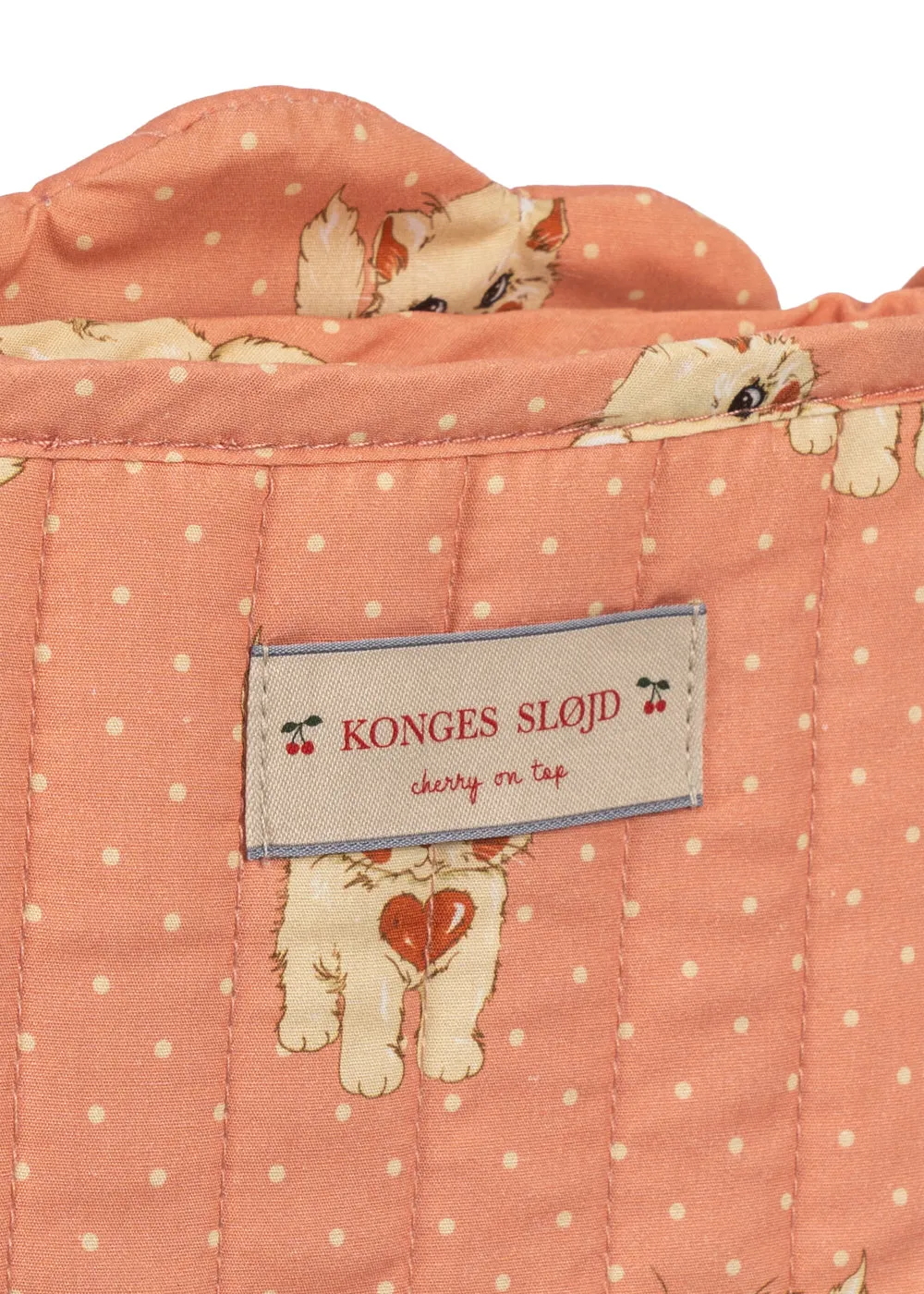 Konges Sløjd Ciao Miao poppenbuggy roze stabiel