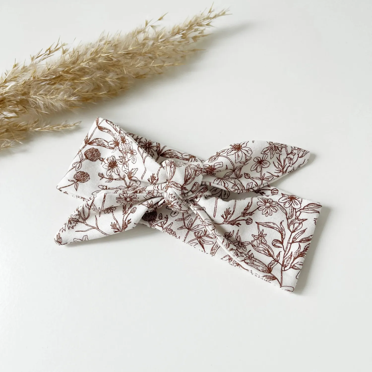 SODA FASHION Haarband natuur met bloem baby