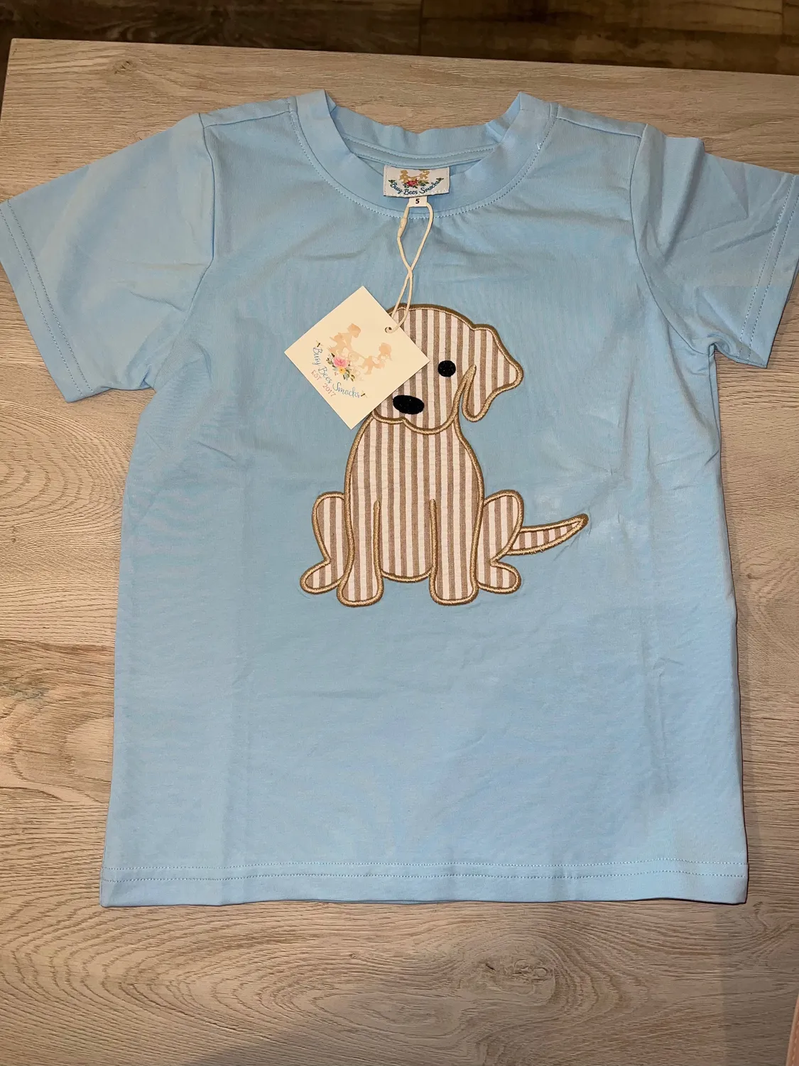 BBS Puppy gebreid jongensshirt 5 defect mouwen