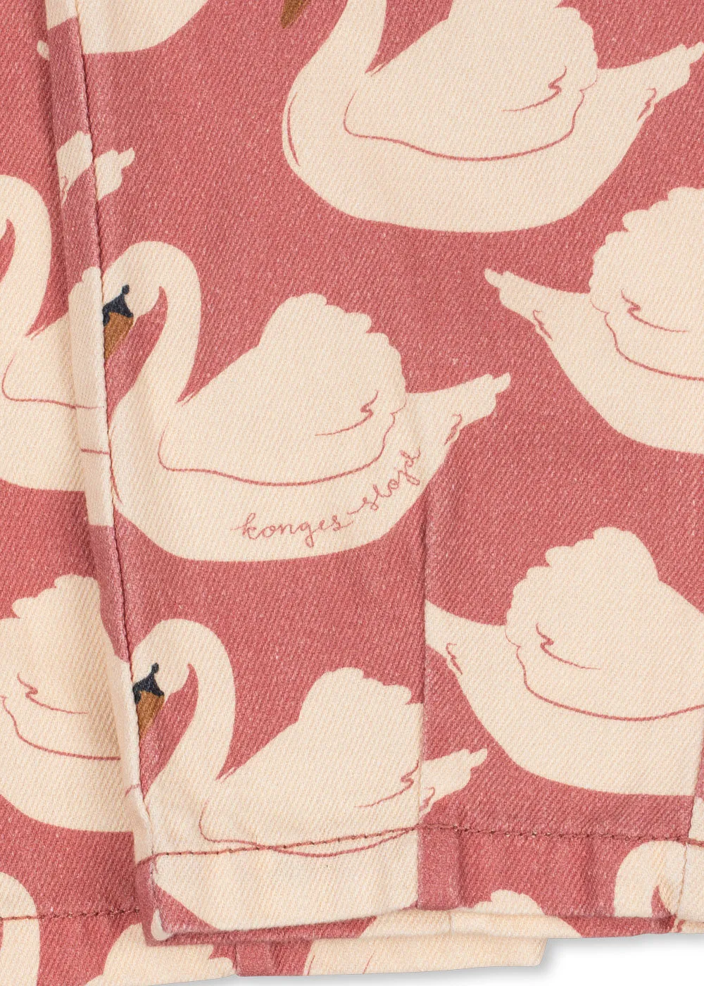 Konges Sløjd Magot broek swan rose denim bio