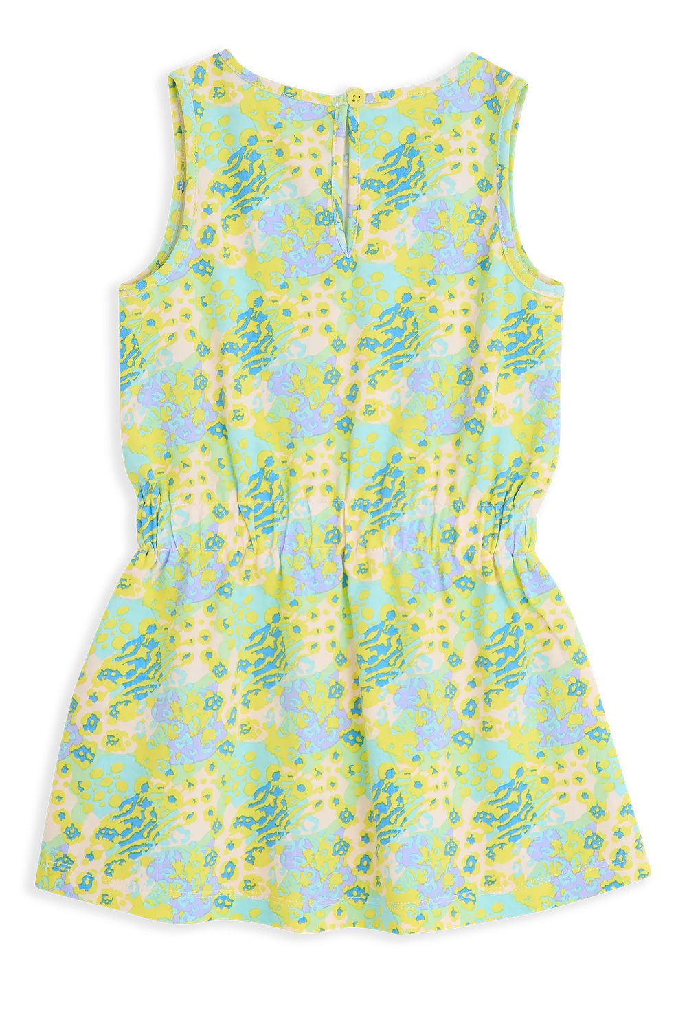 4PRESIDENT Rio Yellow jurk meisjes geel print